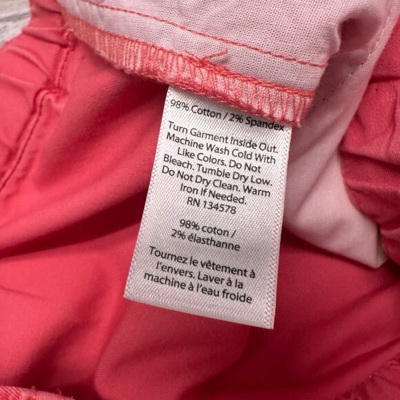 Vineyard Vines Coral Pink Boys L Jetty Stretch Whale Logo Beach Coastal‎ Shorts - Picture 8 of 12